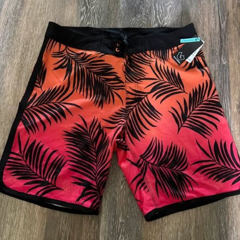 Burnside Paradise Fade Board Shorts 36